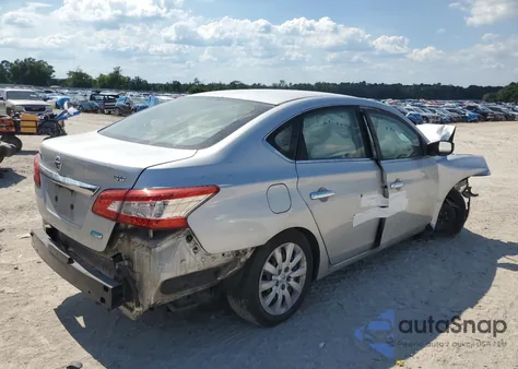2013 Nissan Sentra S из США, поврежденный, VIN 1N4AB7AP9DN900476